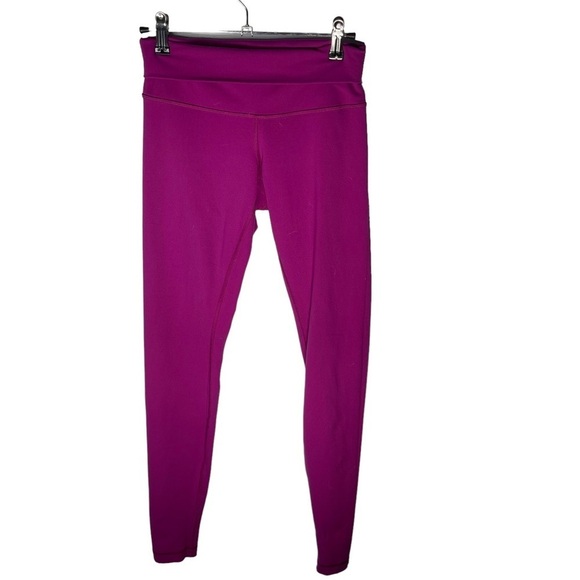 Lululemon Fuchsia Leggings Size 6 - Picture 1 of 4
